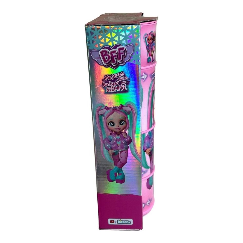 Cry Babies BFF Bruny Fashion Doll with 9+ Surprises Outfit and Accessories NEW - Picture 4 of 6